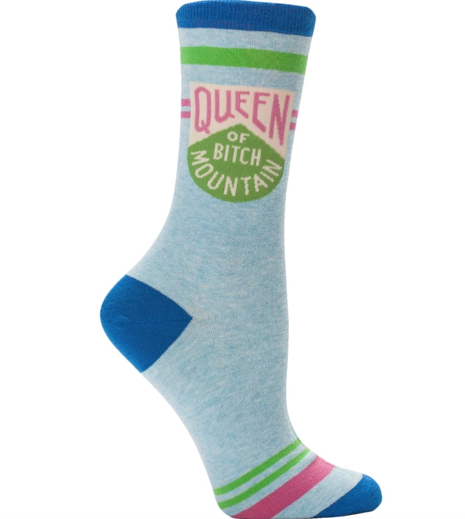 Queen of B*tch Mountain Crew Socks 20+ Pairs of Hilarious Curse Word