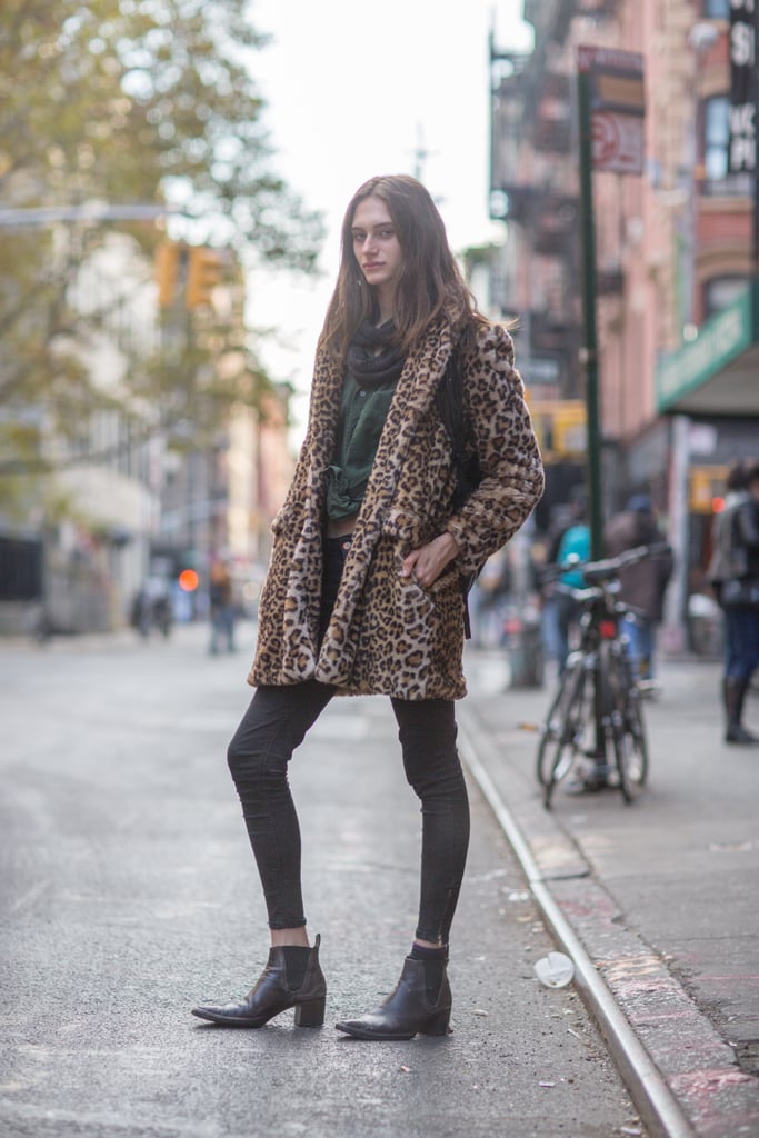 We never met a leopard coat we didn't like — how very Kate Moss, no?
Source: Le 21ème | Adam Katz Sinding