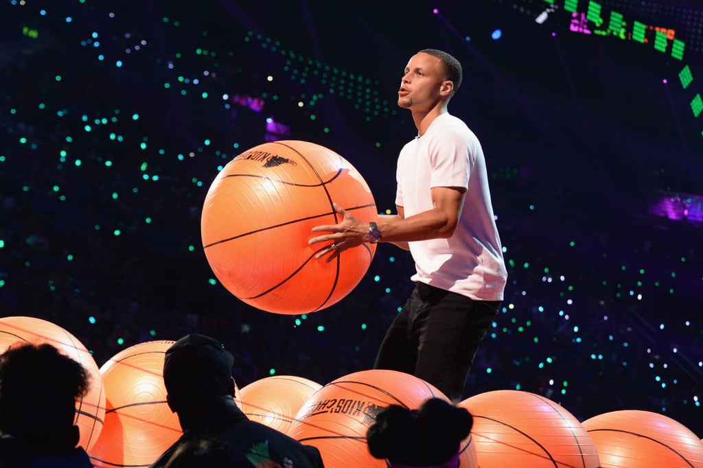 Ayesha and Stephen Curry at Kids' Choice Sports Awards 2016