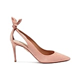 raissa bow ankle strap pump