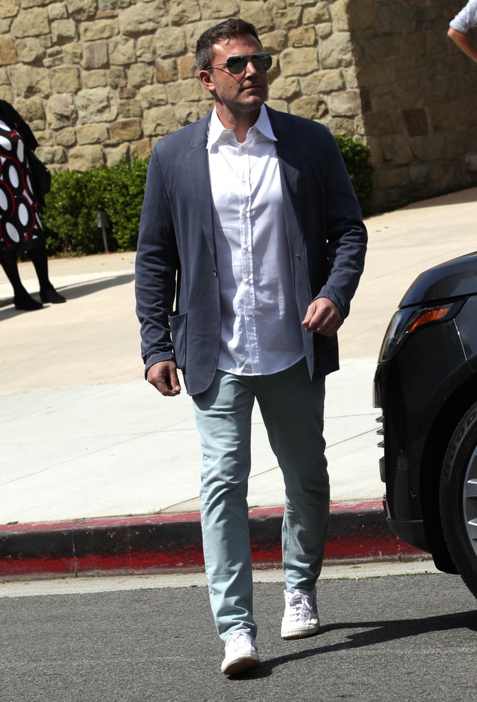 Ben Affleck and Jennifer Garner at Church on Easter 2019