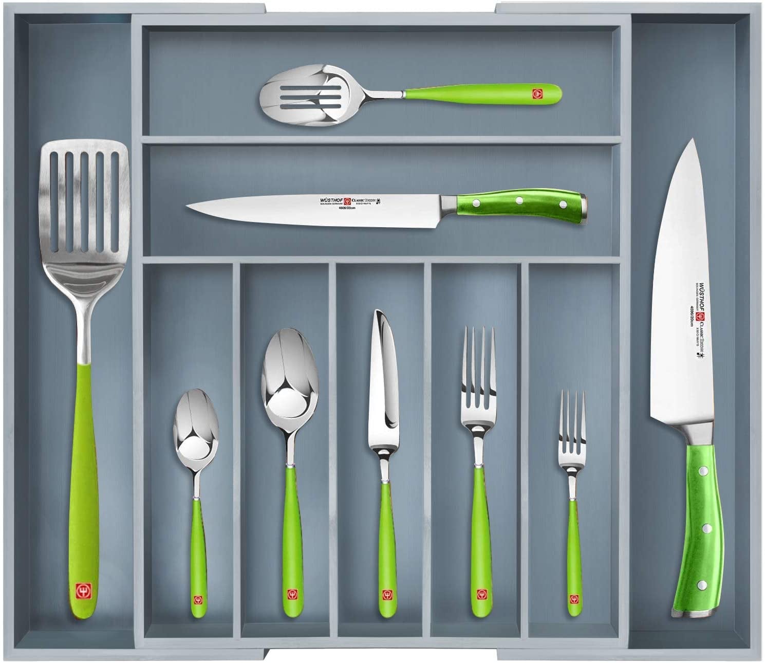 Royal Craft Wood Expendable Bamboo Kitchen Drawer Organizer ...