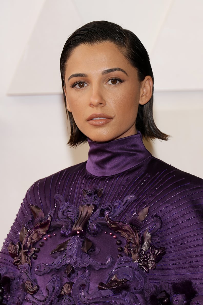 Naomi Scott's Wet Hair Look