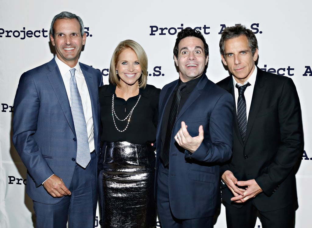 Mario Cantone was in stellar company with Ben Stiller and newlyweds Katie Couric and John Molner at the Tomorrow Is Tonight gala benefiting Project A.L.S. in NYC on Thursday.