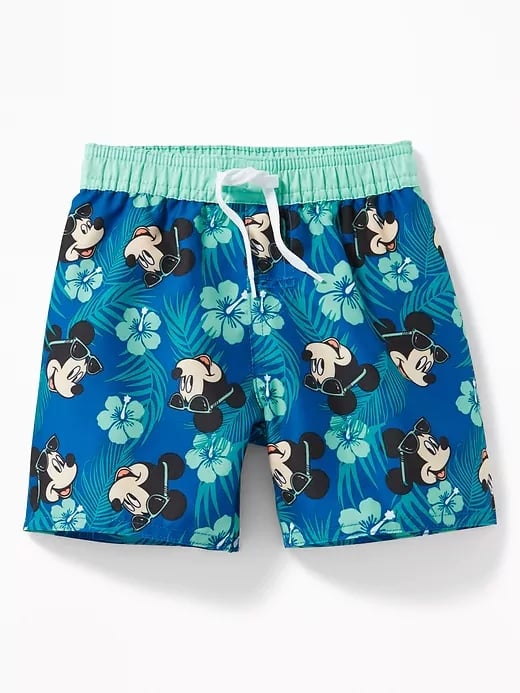 Old Navy Mickey Mouse Swim Trunks
