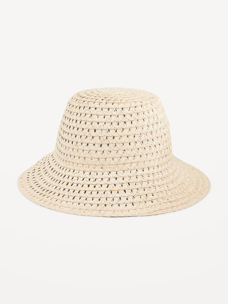 Old Navy Straw Bucket Hat