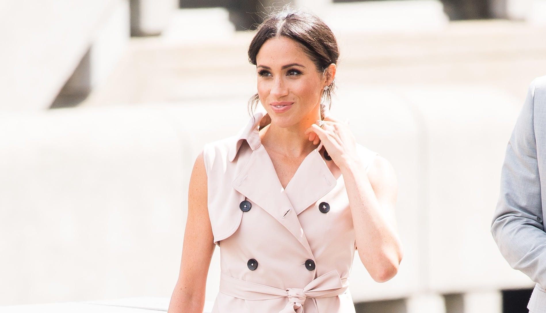 House of nonie trench dress cheap