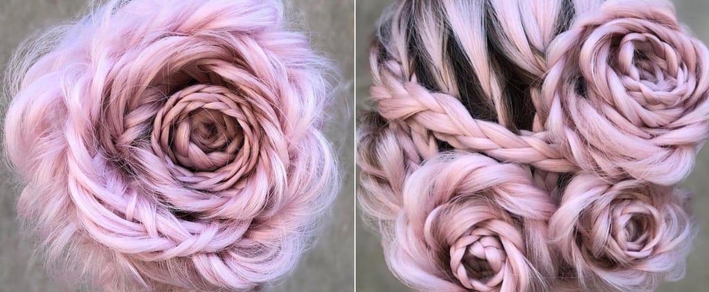Braided Rose Hairstyle Tutorial