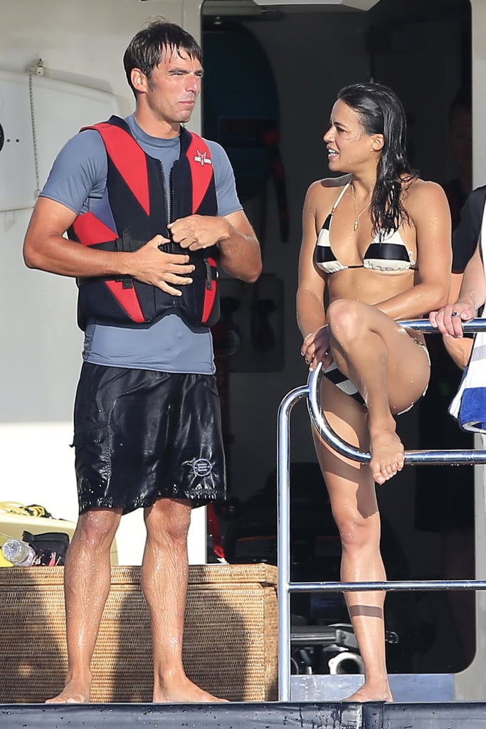 Michelle Rodriguez in a Bikini in Ibiza 2014 | Pictures