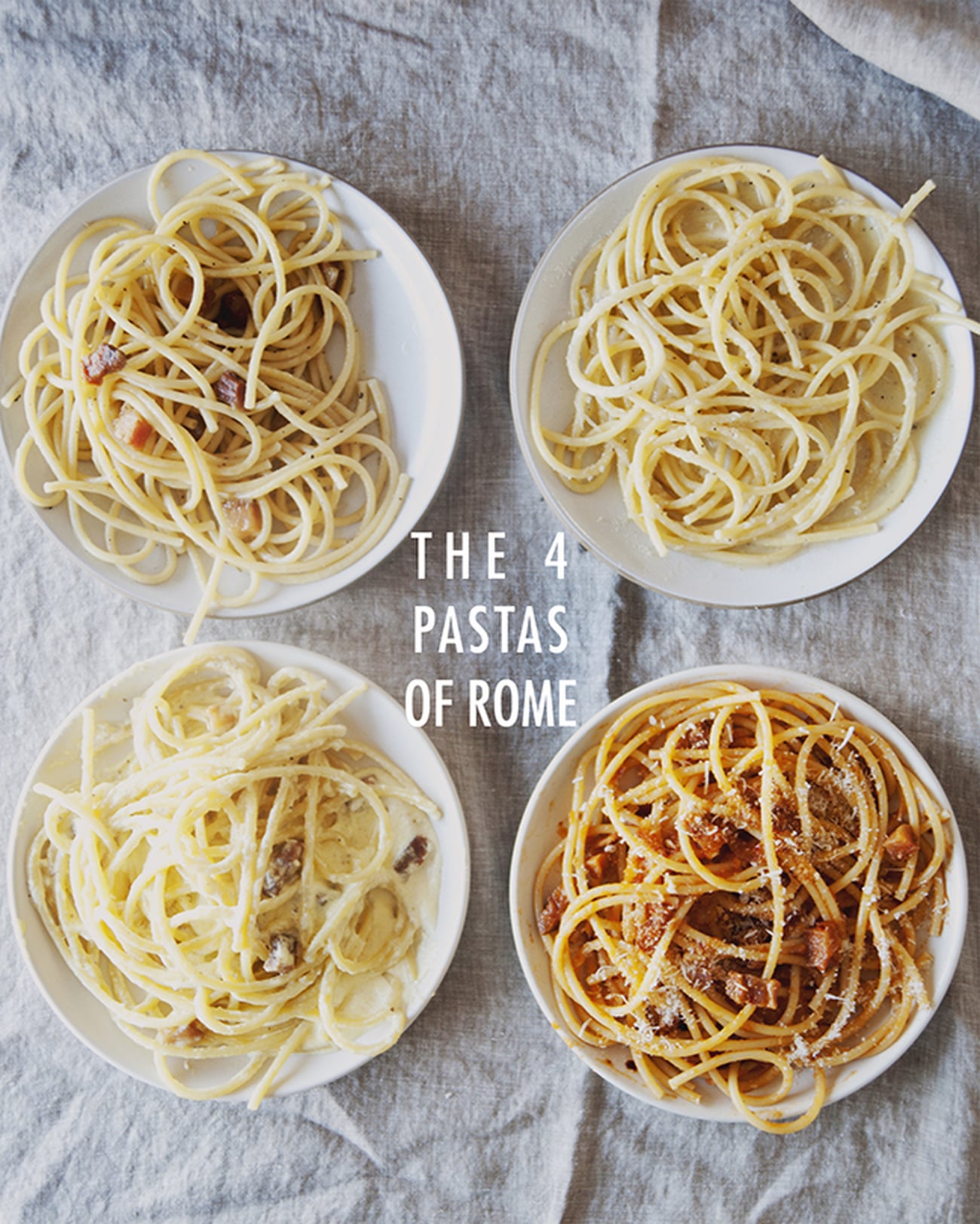 The Four Pastas of Rome | PS Food