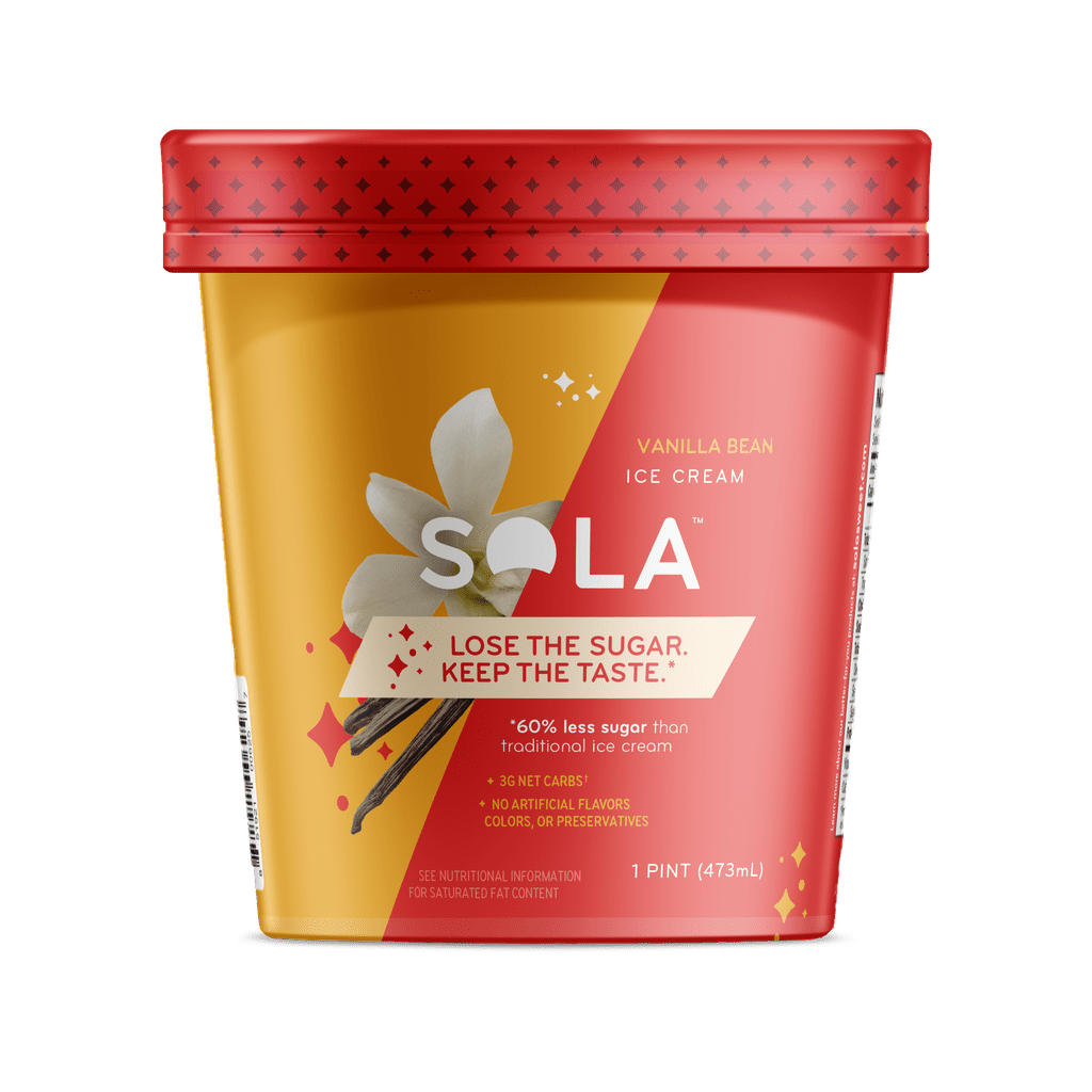 Sola French Vanilla Bean Ice Cream
