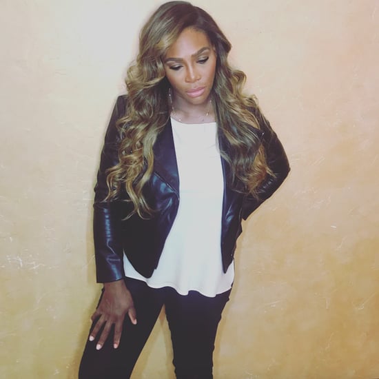 Serena Williams Blonde Hair December 2017