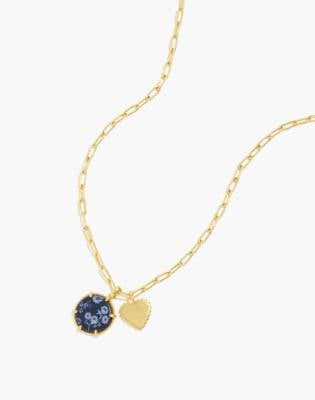 Madewell Cottage Floral Pendant Necklace