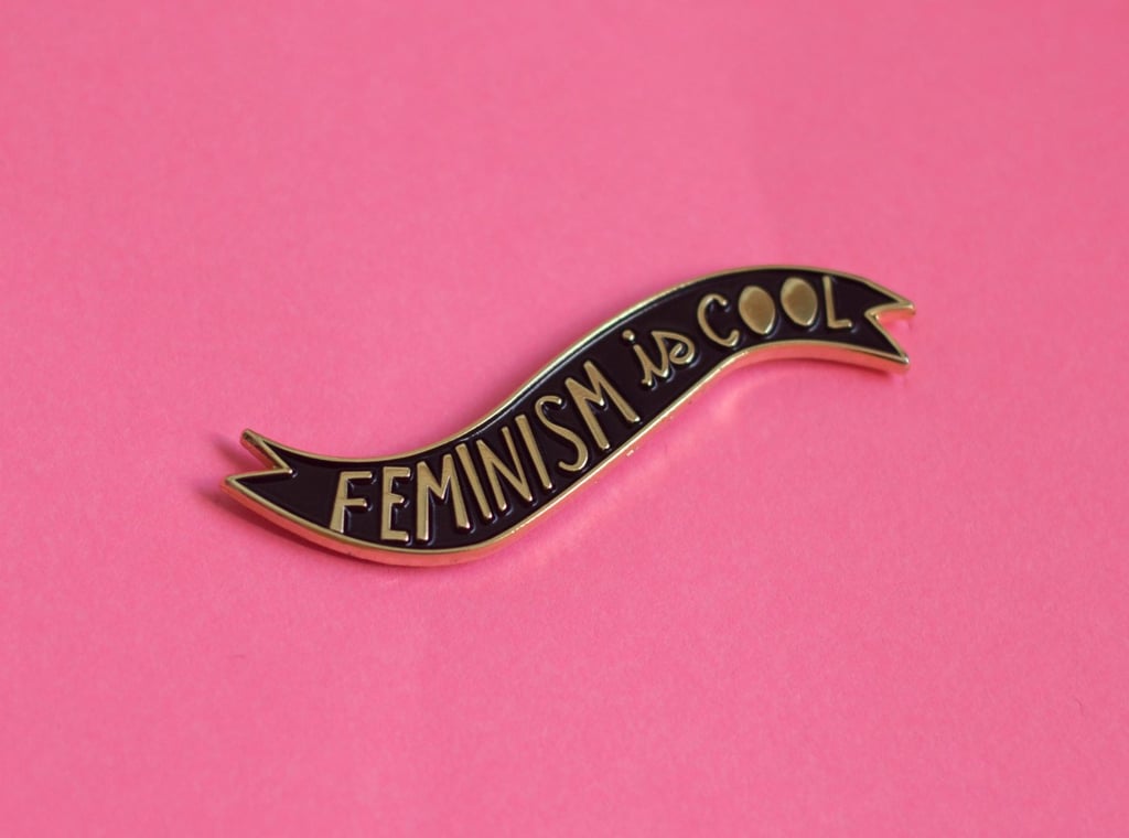 Feminism Is Cool Enamel Pin