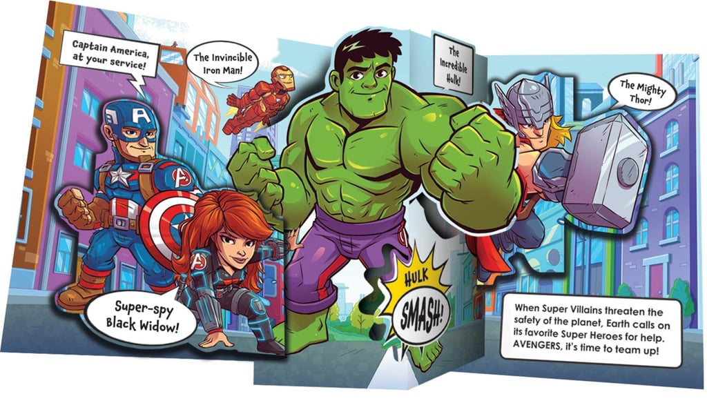 For Ages 4-6: Marvel Super Hero Adventures: Super Hero Pop-Ups