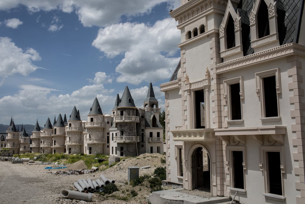 See a Ghost Town in Turkey Filled With Disney Castles