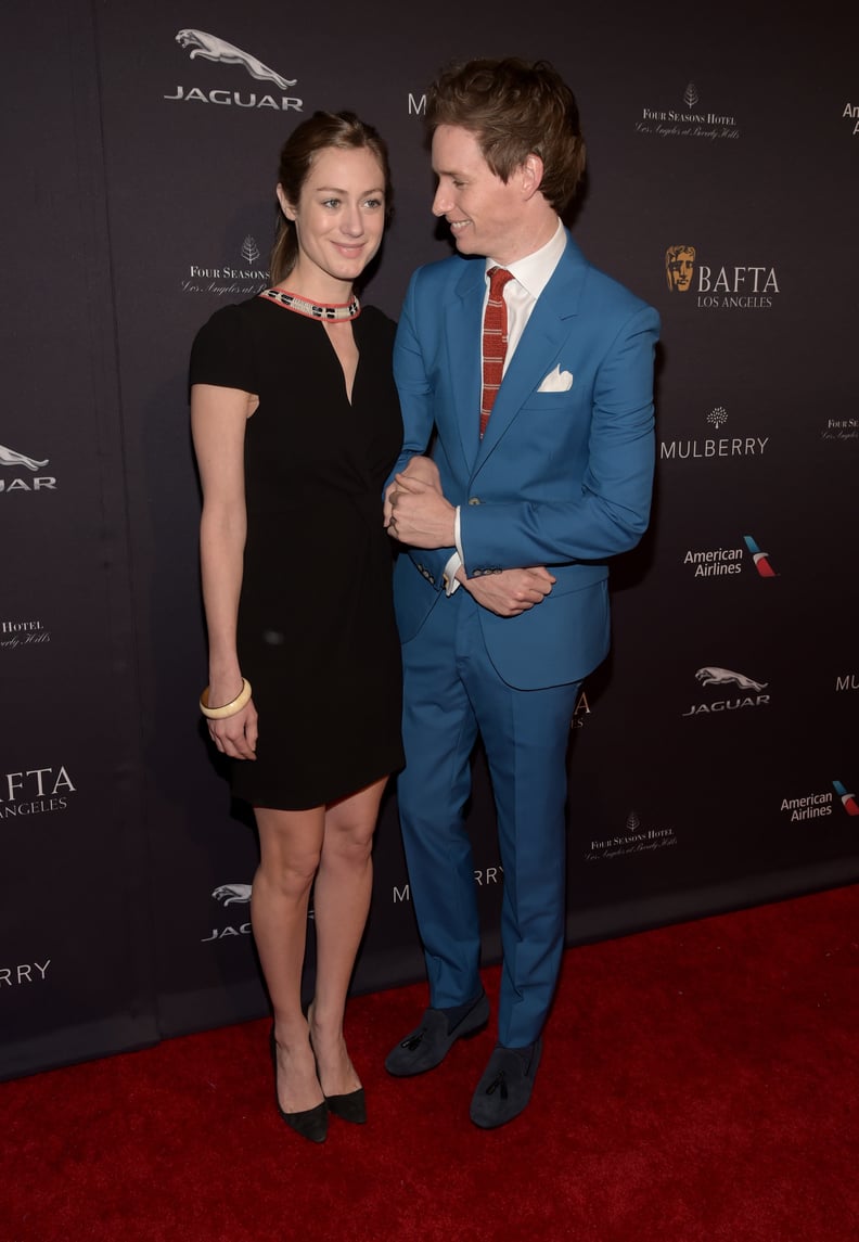 Hannah Bagshawe and Eddie Redmayne