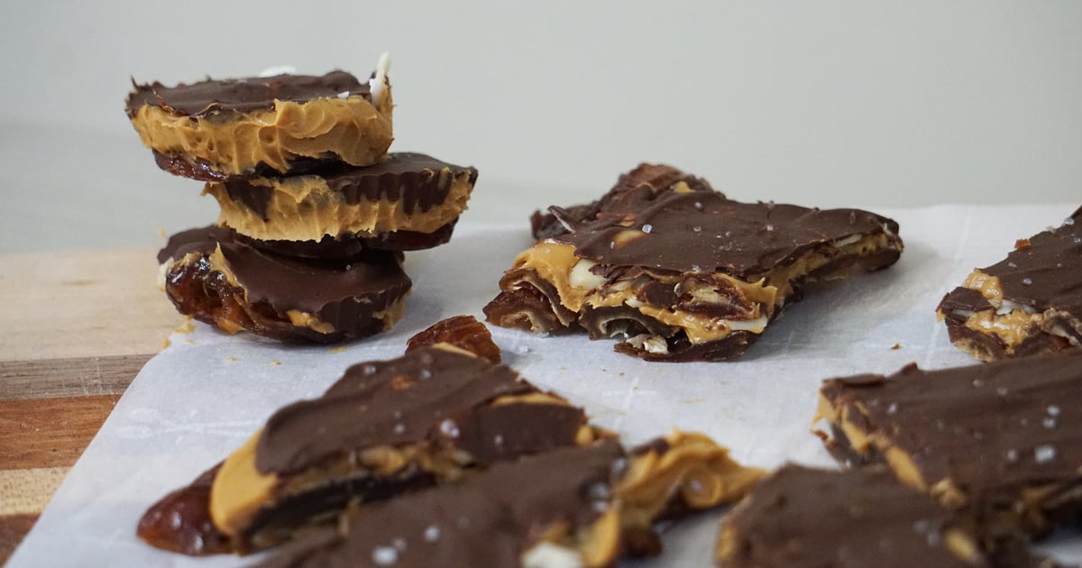 TikTok's Viral Chocolate Date Bark Recipe | POPSUGAR Food