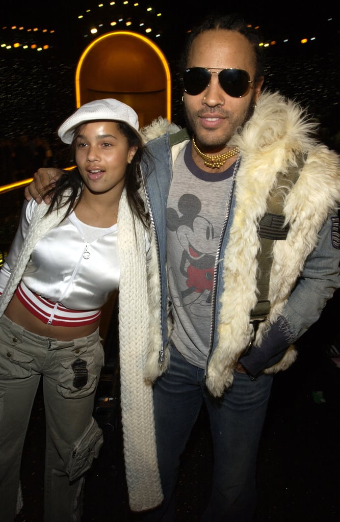 Zoe and Lenny Kravitz Pictures