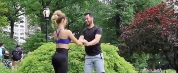 Outdoor Partner Workout Video