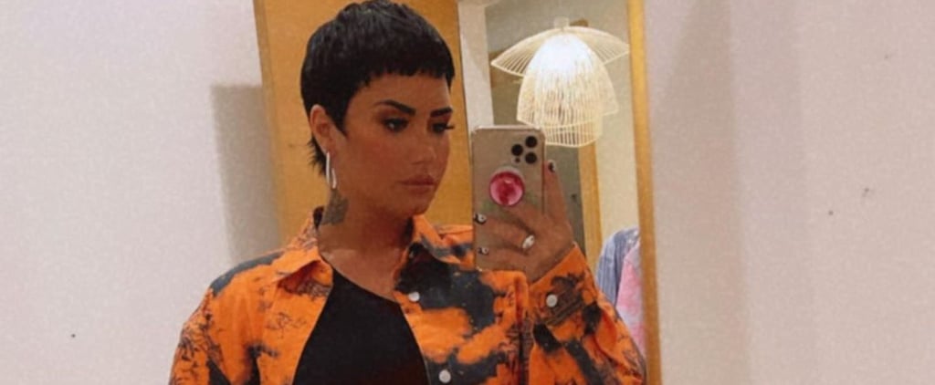 Demi Lovato's "Glam Is on Point," and So Is Her $83 Crop Top