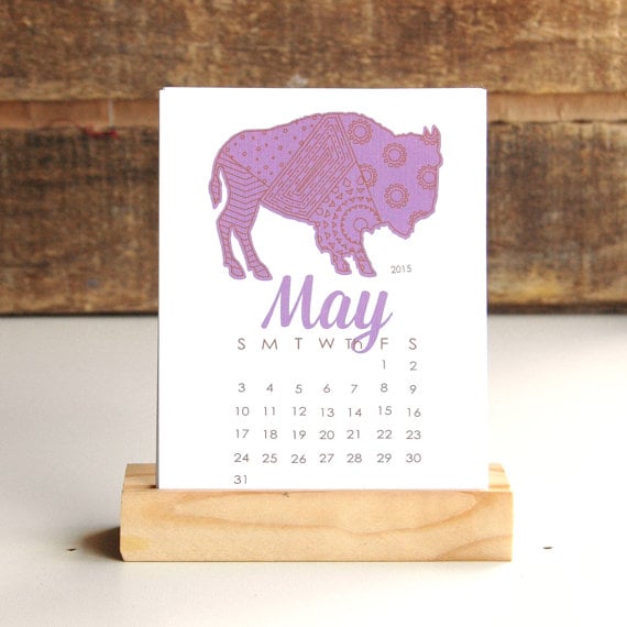 2015 Desk Calendar — Wildlife ($15)