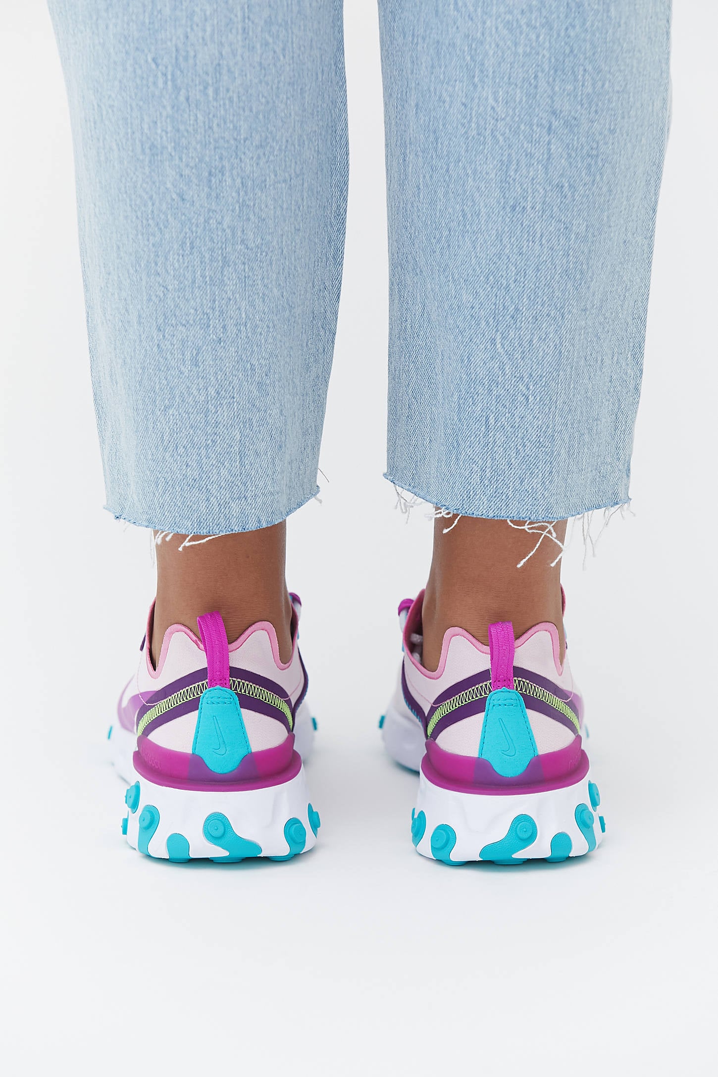 Interpretativo Opcional primero Nike React Pink and Purple Sneakers 2020 | POPSUGAR Fashion UK