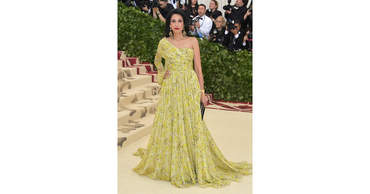 Huma Abedin Met Gala Red Carpet Dresses 2018 POPSUGAR Fashion UK