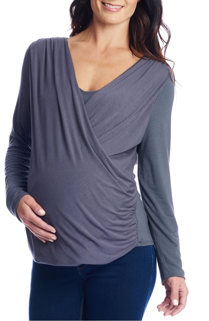 Everly Grey Brooklyn Maternity Top | Cute Maternity Clothes 2018 ...