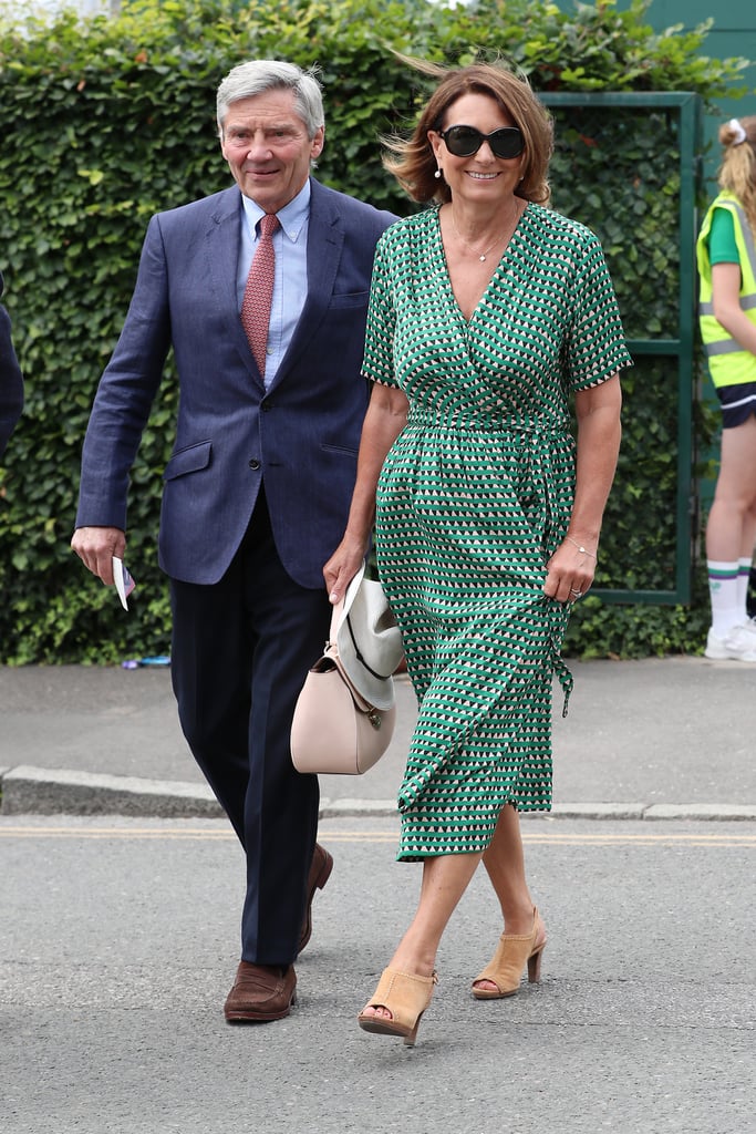 Carole Middleton's Green Dress at Wimbledon 2019
