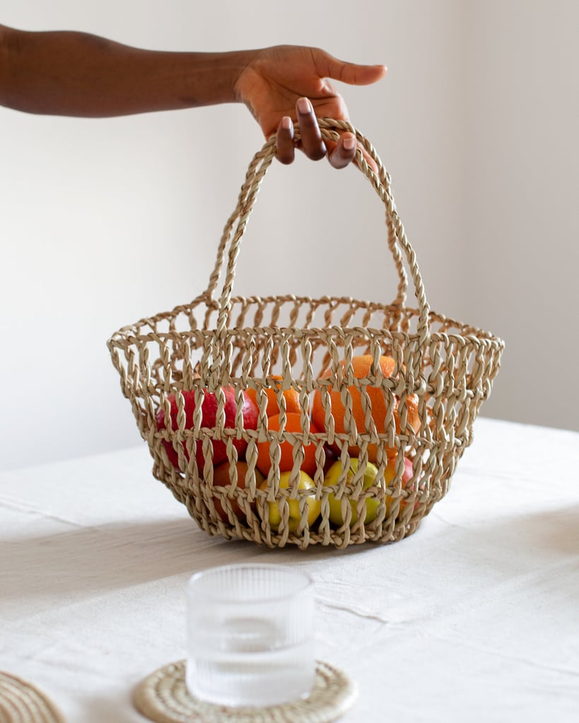Our Lovely Goods Raffia Basket Bag
