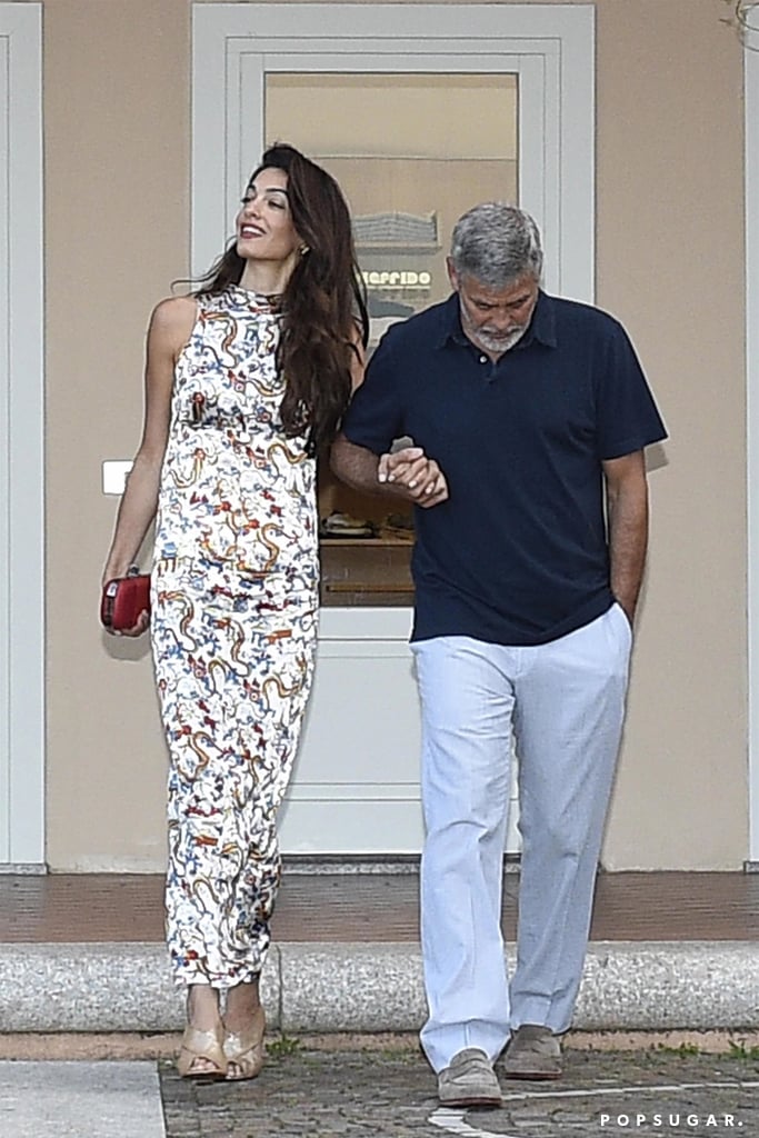 George and Amal Clooney Holding Hands in Italy June 2018