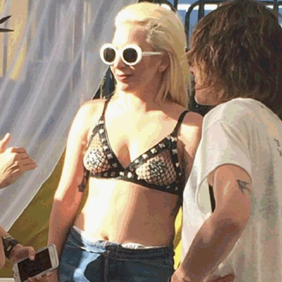 Lady Gaga Bikini Pictures in Palm Springs April 2016