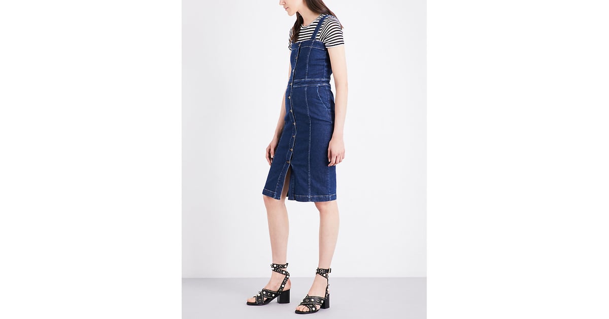 maje denim dress
