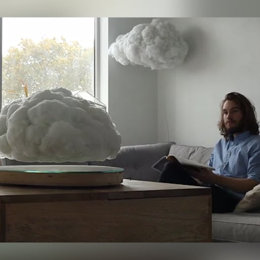 This Levitating Cloud Speaker Will Light Up Your Life