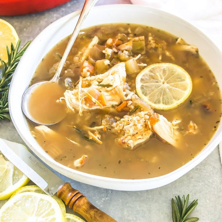 Greek Lemon Chicken Soup