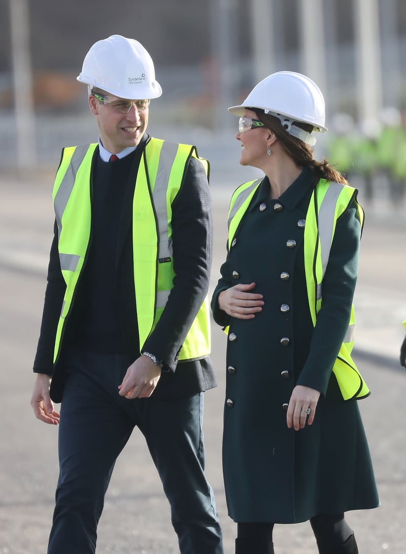 When They Twinned in Matching Construction Hats