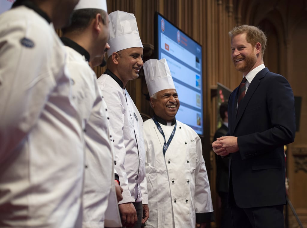 Prince Harry at Lord Mayor's Big Curry Lunch April 2019