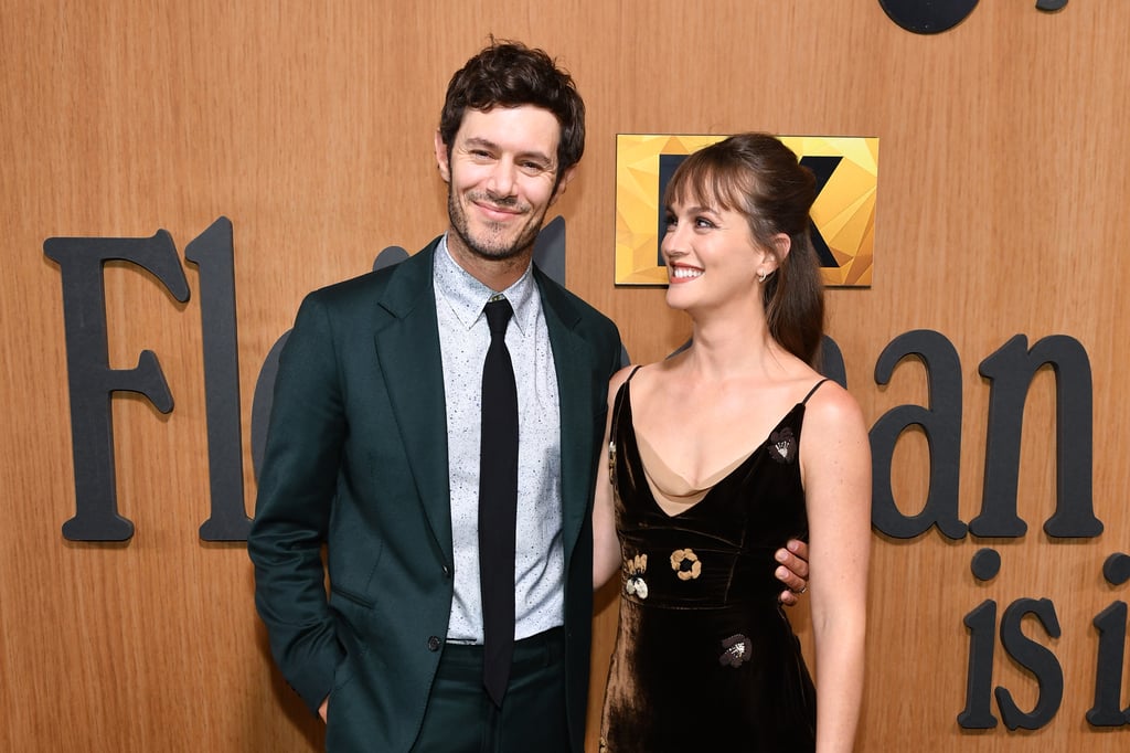 Adam Brody and Leighton Meester at Fleishman Premiere