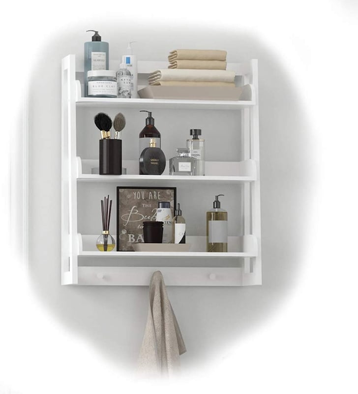 Utex 3 Tier Bathroom Mounted Shelf The Best Bathroom Shelves