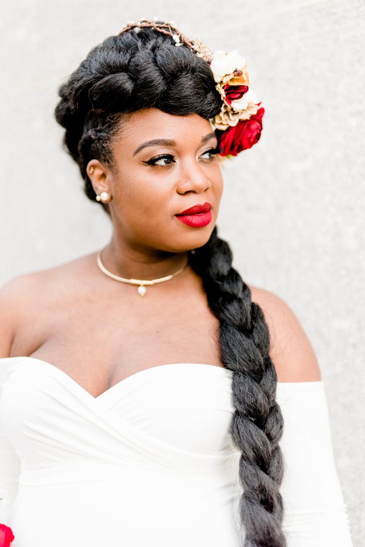 Bridal Hairstyle Inspiration For Black Women | POPSUGAR Beauty Photo 39