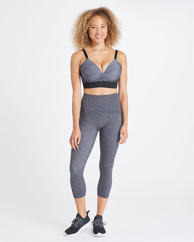 Spanx Booty Boost Active Printed Cropped Leggings