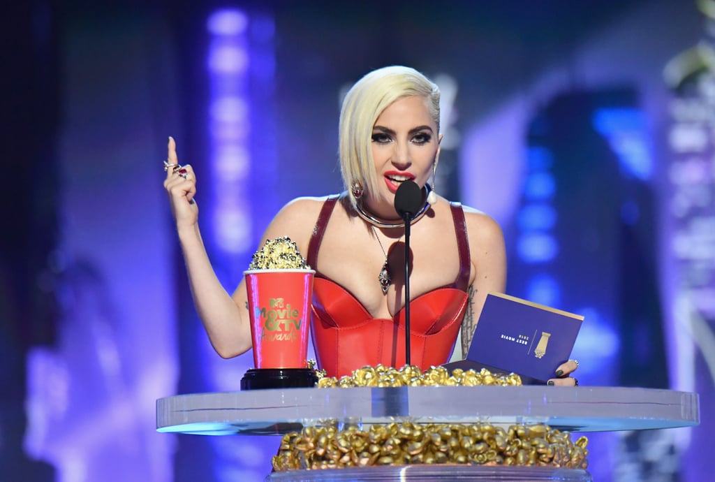 Lady Gaga at MTV Movie and TV Awards 2018