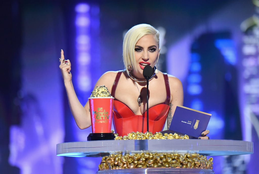 Lady Gaga at MTV TV and Movie Awards 2018