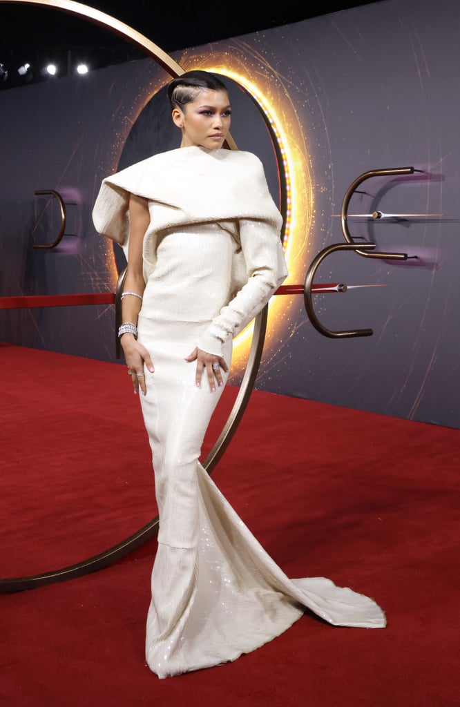 Zendaya's Futuristic Rick Owens Dress at the Dune Screening