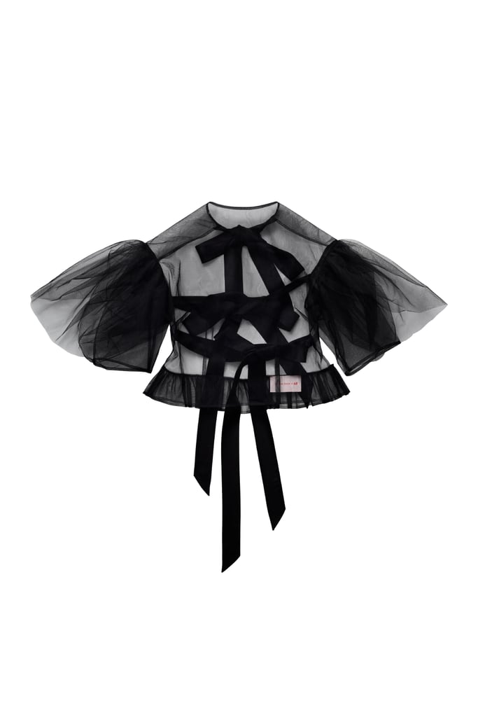 Simone Rocha x H&M Puff-Sleeved Tulle Top