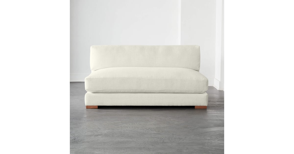 Cb2 piazza apartment clearance sofa