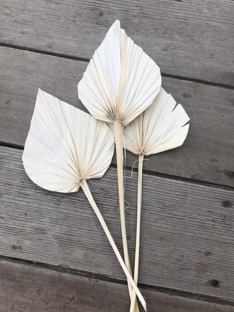 Bleached Palm Spear Bouquet