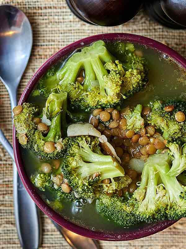Healthy Soup Recipe: Broccoli Lentil Soup