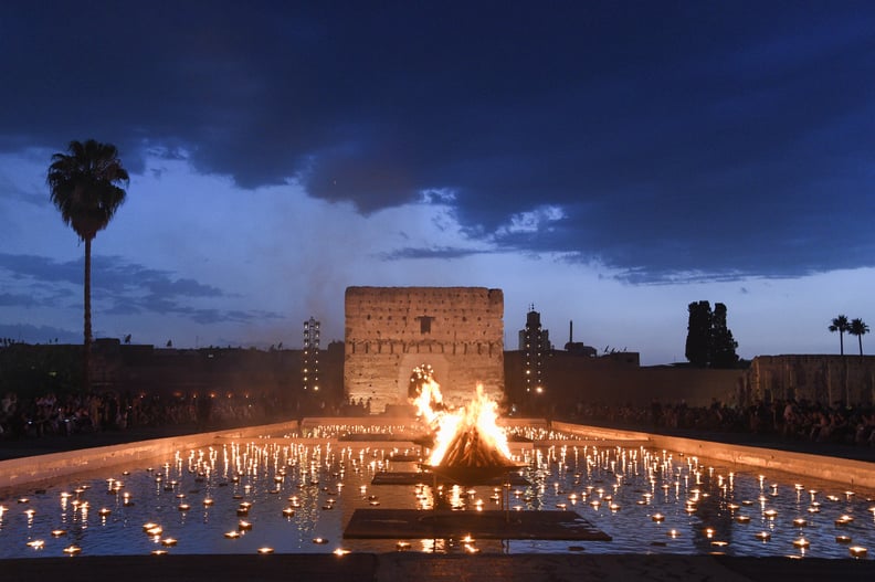 The Show Took Place at the El Badi Palace in Marrakech, Morocco